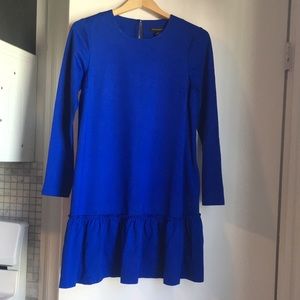 Banana Republic Shift Dress with Ruffle Hem
